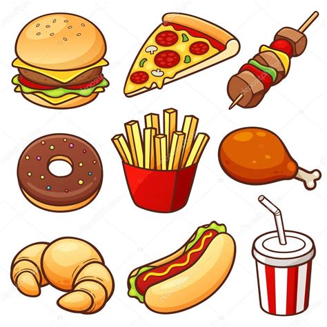 cartoon food images